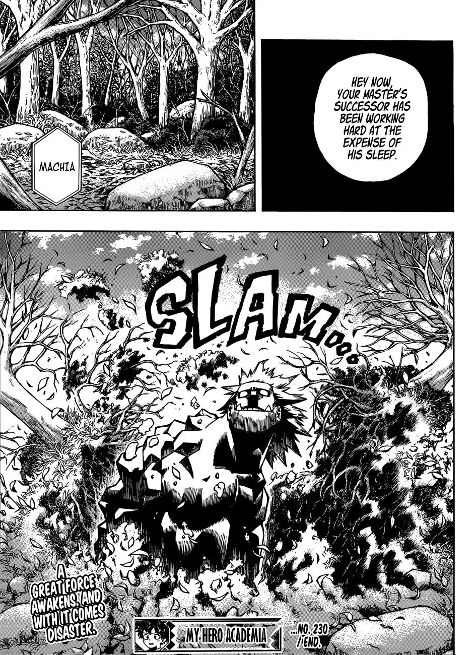 Boku no Hero Academia Chapter 230 12